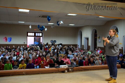 Делегация отряда на осенних каникулах в ДОЛ Буревестник